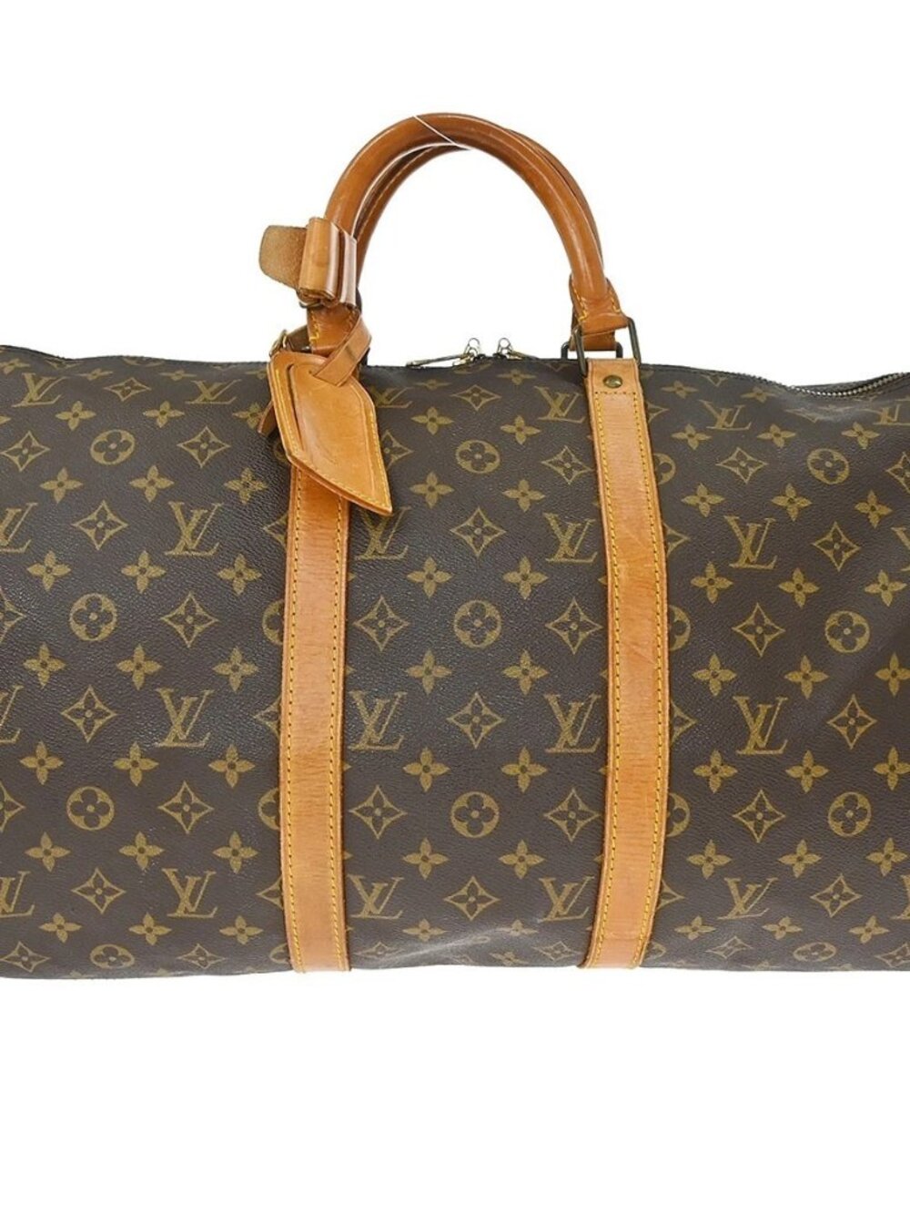 LOUIS VUITTON KEEPALL 50 TRAVEL HANDBAG MONOGRAM